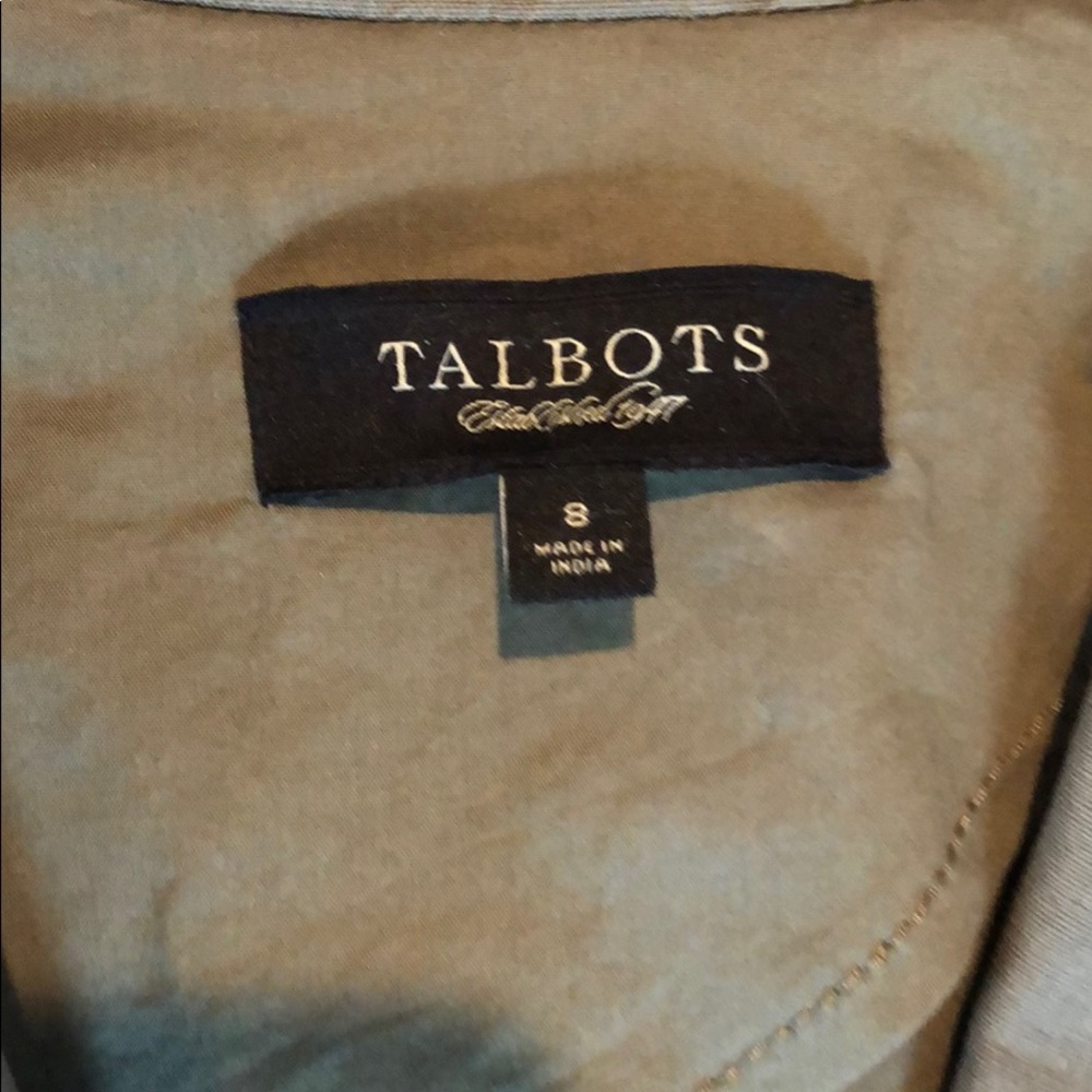 Talbots Army Green Jacket - Picture 4 of 7